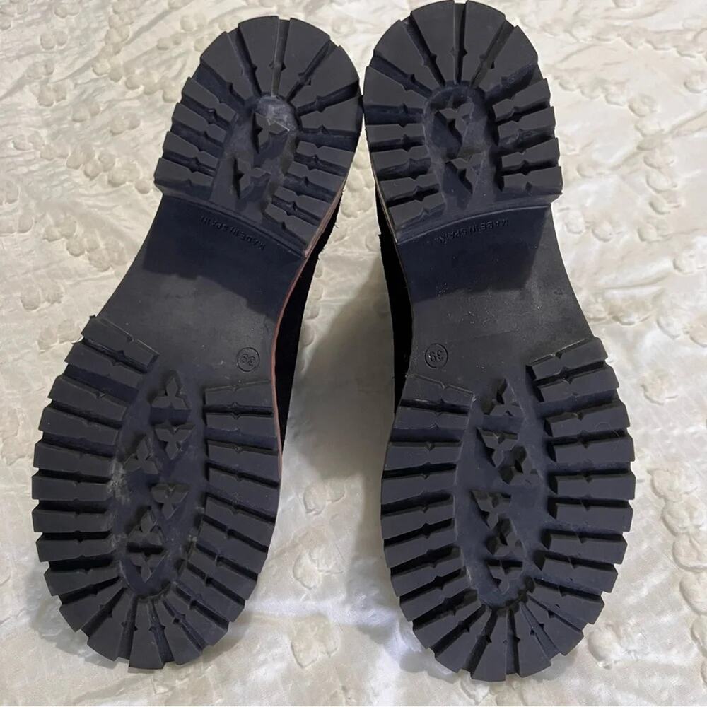 Bertuchi Black Suede Booties Size 39 - Picture 8 of 10